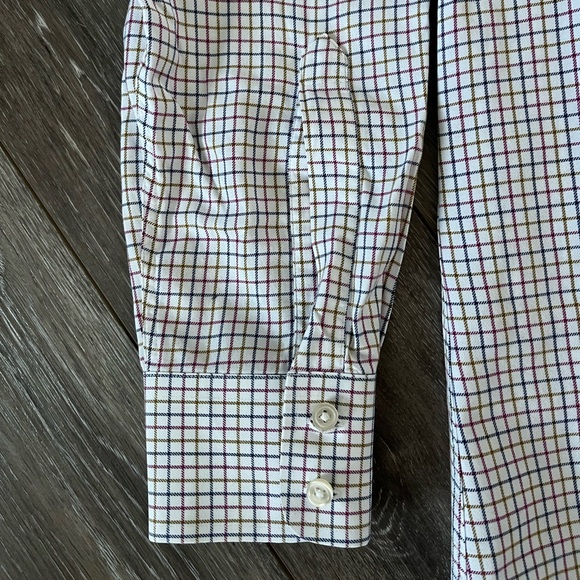 Charles Tyrwhitt Plaid Button Down Dress Shirt - Picture 3 of 6